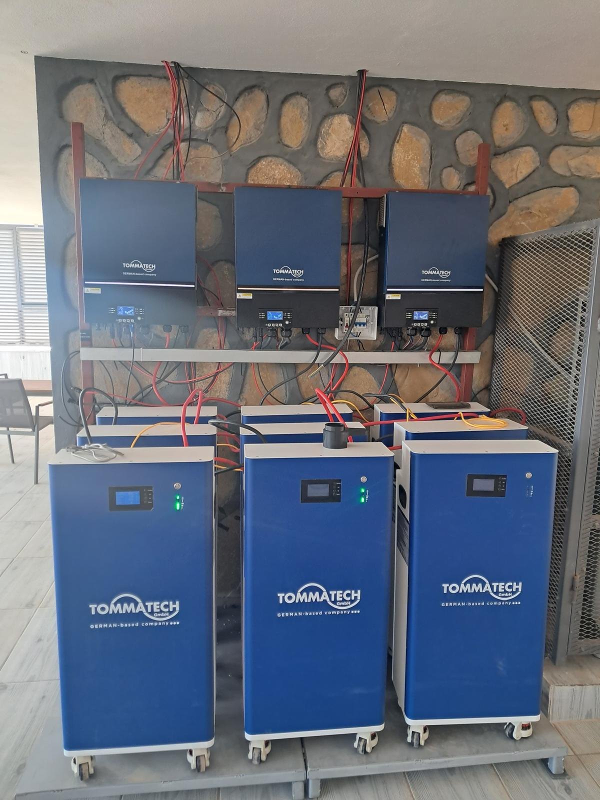 Pandora Enerji kurulumu — inverter ve lityum batarya sistemi, fotoğraf 2