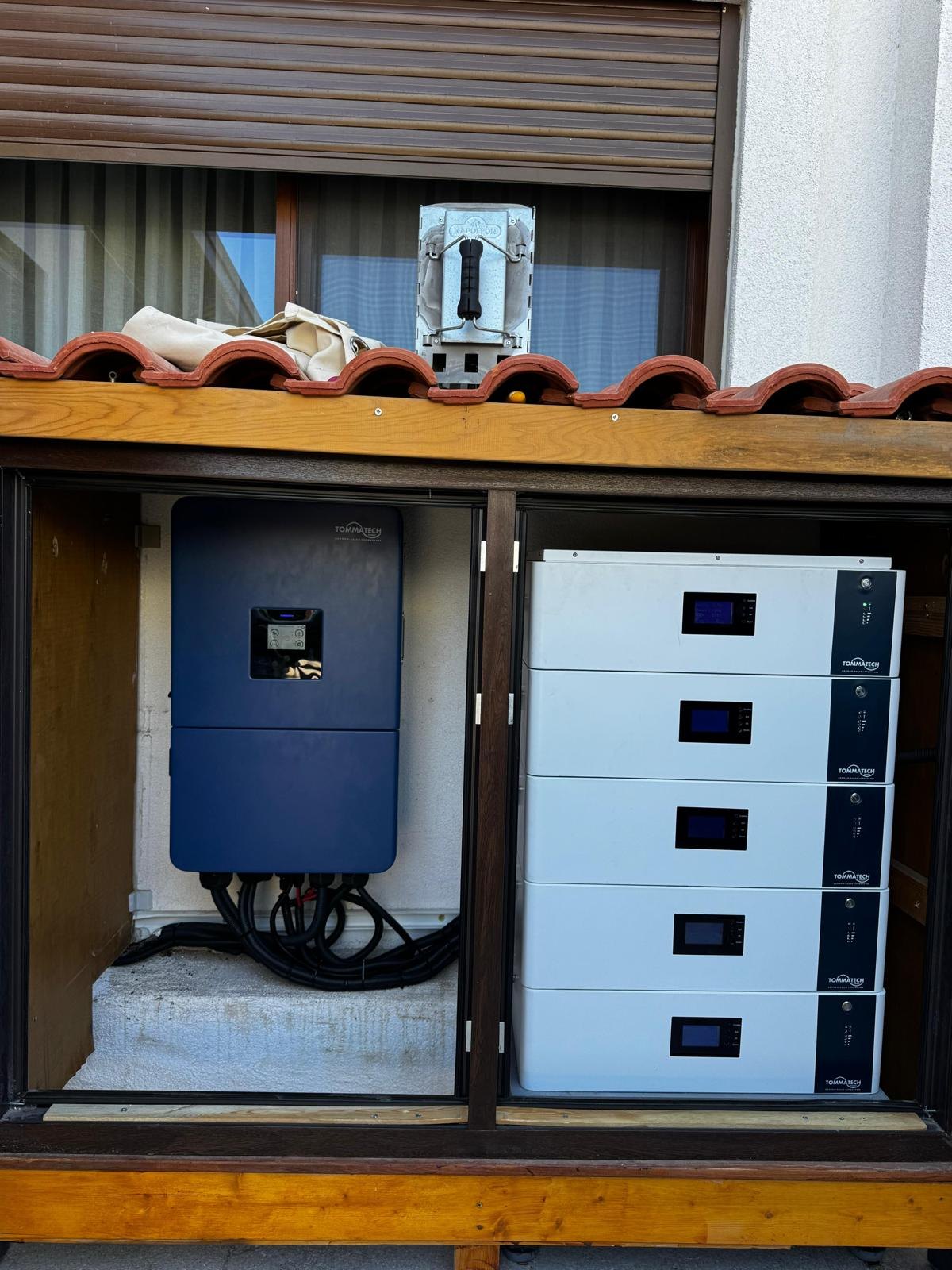 Pandora Enerji kurulumu — inverter ve lityum batarya sistemi, fotoğraf 3